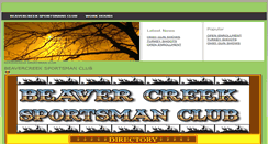 Desktop Screenshot of beavercreeksc.com